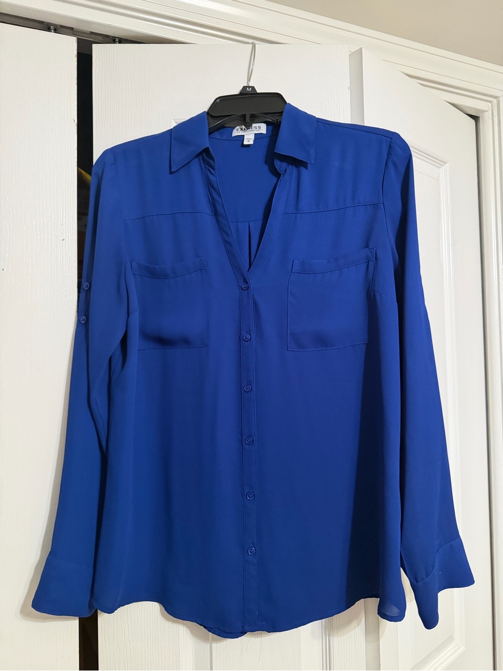 Express Royal Blue Portifino Top